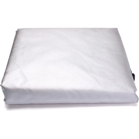 Ede Sollbry 1 housse de protection imperméable pour meubles de jardin, tissu Oxford 210D 71 x 47,4 x 29,2 pouces, housse de rangement pour table d'extérieur, housse de protection coupe-vent pour meubl (1/3)