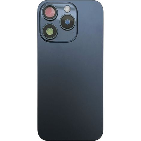 iPhone 15 Pro Back Cover with Small Parts - Blue Titanium