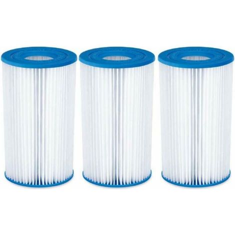 Cartouche de pompe de filtration pour piscine - 42015, pour FD2138 BESTWAY III, lot de 3-AquaForge (1/4)