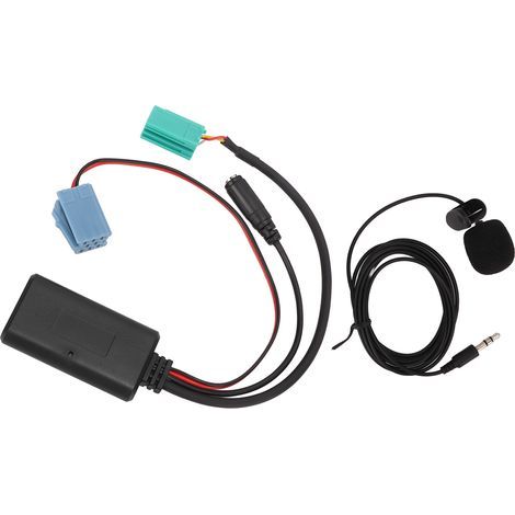 Bluetooth-Modul fürs Auto, kabelloses AUX-Audioadapterkabel mit Mikrofon als Ersatz für CD-Player (1/5)