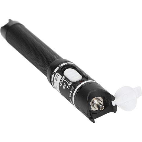 Localisateur de défaut optique 50mW 50km en alliage d'aluminium, testeur de source laser avec stylo nettoyage connecteur LC (1/5)