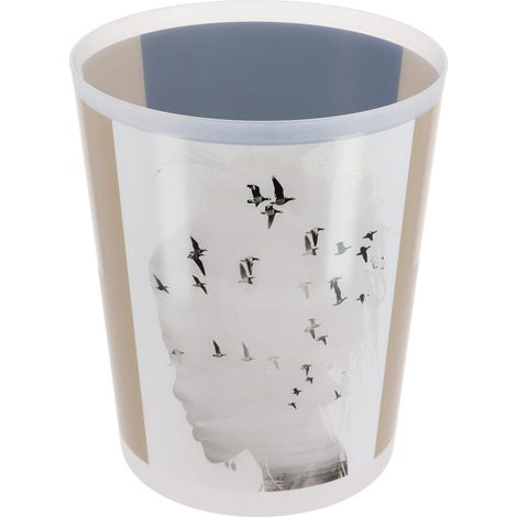 Poubelle de salle de bain 5L déco Divine - TENDANCE
