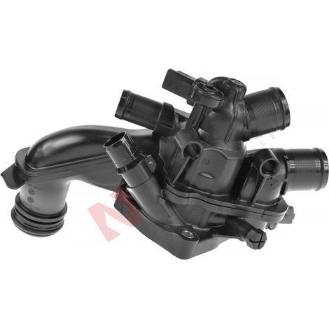 Sollo Thermostat Kühlmittel für CITROËN PEUGEOT 9808646980 für 508 I SW I PARTNER 207 CC 207 SW 3008 I 5008 308 SW I 308 I PARTNER TEPEE 208 2008 I C4 C5