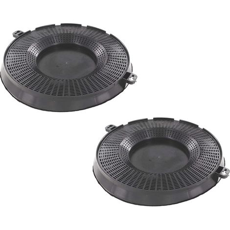 Ersatzteil - Set 2 Aktivkohlefiltern Typ 48 AMC037 Original 236X30 mm -  - ELECTROLUX, ARISTON HOTPOINT, IKEA, FAURE, CANDY, INDESIT, WHIRLPOOL, BAUKNECHT, AEG, IGNIS, ELICA, ARTHUR MARTIN ELECTROLUX,