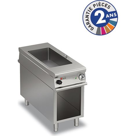 Bain-marie électrique sur pied - P1100 - 1 bac GN 1/3 + 1 bac GN 1/1 - Baron