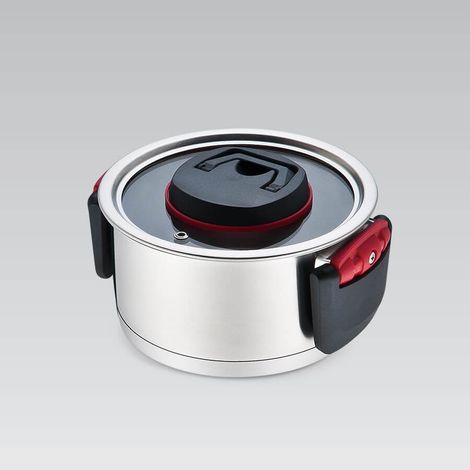 Casserole Maestro MR-3530-24 avec poignées pliables 5,5 l (1/5)