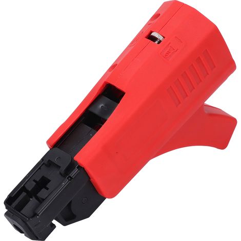 Adaptateur cloueur à chaîne réglage longueur profondeur auto accessoire visseuse chaîne pour perceuse élec 47.3-75.8mm ABS acier (1/5)