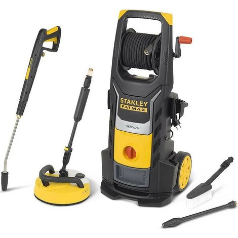 Stanley – Nettoyeur haute pression thermique 2500W 170bar – Débit 450 l/h – Moteur induction – Kit accessoires complet (1/2)