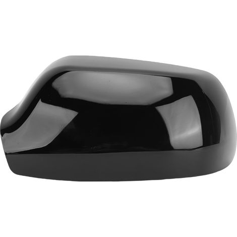Capuchon de rétroviseur noir brillant, résistant aux chocs et aux rayures, couvercle latéral de porte extérieure gauche (1/5)