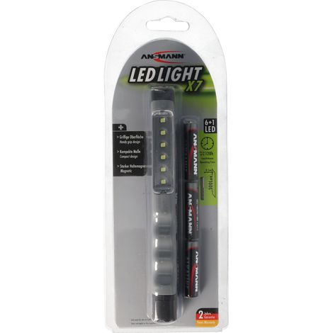 Taschenlampe ansmann x7 led 3 aaa Batterien 10 Stunden (1/4)