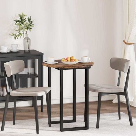 Plateau de table Ø 60 x 1,5 cm Rond Bois d'ingénierie (1/5)