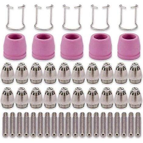 Kit de consommables pour découpeur plasma Ag60 SG-55 WSD-60 : buses et embouts de torche. Accessoires pour découpeur plasma
