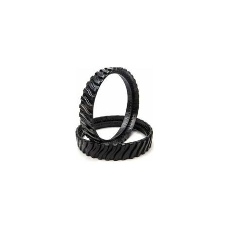 QORVA -4 chenilles adaptables pour Zodiac MX6 MX8 MX9, pneus de Robot Nettoyeur Piscine Baracuda R0526100.. (1/5)