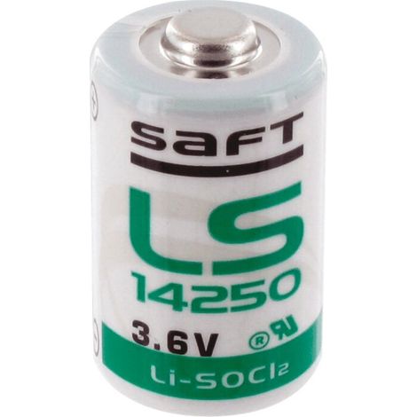Pile Lithium Saft 1/2 Aa Longue Durée De Vie, Haute Performance - Saft