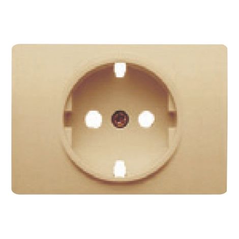 Abdeckung für Stecksockel 2P + TT GOLDEN PEARL BJC Coral 21724-DP