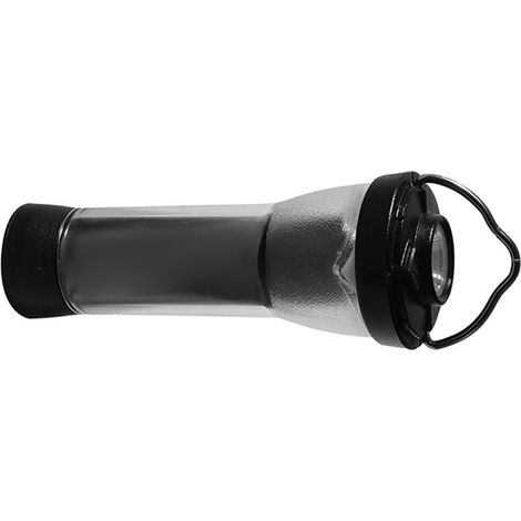 Lampe de camping portable LED étanche IPX4 en acier inoxydable, ABS et PC, avec support et abat-jour. (1/5)