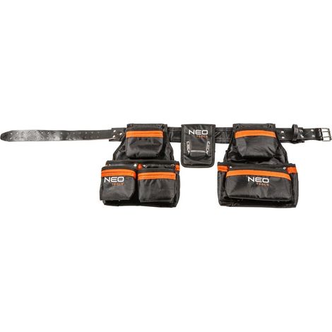 Ceinture à Outils en Cuir 12 Poches 84-330 NEO TOOLS (1/2)