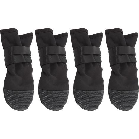 Rutschfeste Hundesocken, 4er-Pack, rutschfest, weicher Grip für Hartholzböden, Größe S (1/5)