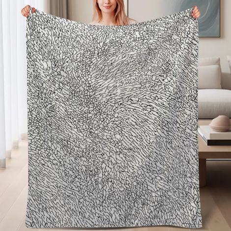 Couverture de lit en polaire, douce et chaude en microfibre légère pour le printemps, décoration intérieure stylée, cadeau pour femmes et hommes, 6080 pouces (1/4)