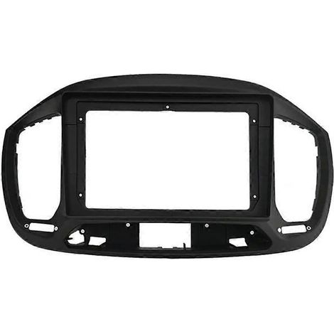 Kit d'installation autoradio 2 DIN 9 pouces avec lecteur DVD, GPS et MP5, façade en plastique et cadre pour tableau de bord (modèle 2015). (1/5)