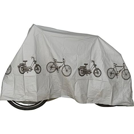 FISCHER FAHRRAD Telo copribici integrale Argento (1/2)