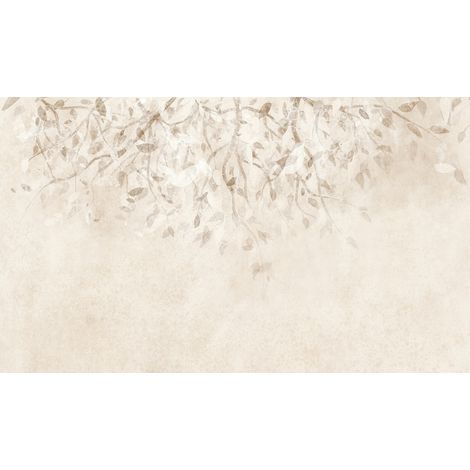 Papier peint panoramique - Feuilles - 195 cm x 115 cm (1/2)