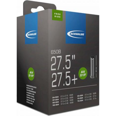 Schwalbe Fahrradschlauch AV21F TR4 Freeride, 27,5"