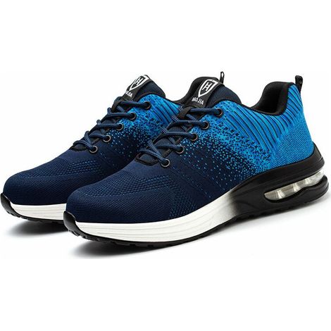 Chaussures de sécurité. adaptées aux hommes et aux femmes. bottes à embout d'acier. chaussures de travail. style sportif. respirantes. taille 42 (1/5)