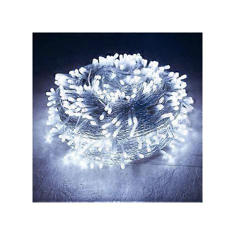 100M 1000 LED Nol LED Guirlande Lumineuse Extrieure Fe Guirlande De Vacances Fte De Mariage Fe Guirlande Lumire-Blanc100M1000LEDS