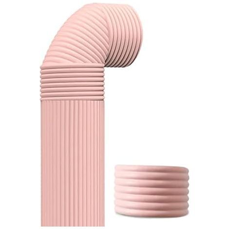 Gaine isolante extérieure pour tuyaux - 8 cm x 2 m - gaine en mousse antigel - protection hivernale - rose