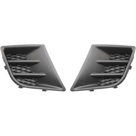 paire de cadres de feux antibrouillard pour voiture, caches de feux antibrouillard de pare-chocs avant, grille inférieure 7422A9 7422A8, compatible avec 107 2009-2012 (1/5)