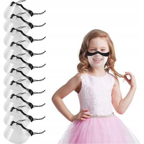 Mini visière de protection pour petits enfants x10 (1/5)