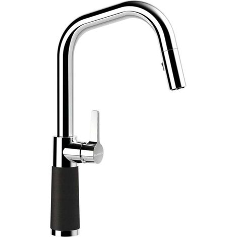 Schock Küchenarmatur SC-530 Chrom/Cristalite ausziehbarer Auslauf Onyx GON (1/2)