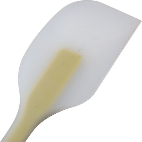 Hitzebeständiger Silikonschaber zum Rühren von Kuchen, Sahne und Butter, Backspatel, Küchenhelfer (Grün) (1/5)