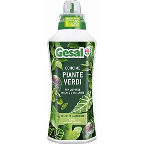 Concime liquido Gesal Piante Verdi 750 ml – Verde intenso e brillante