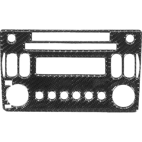 Kit garniture panneau radio CD en fibre de carbone pour Nissan 350z 2006-2009 (1/5)