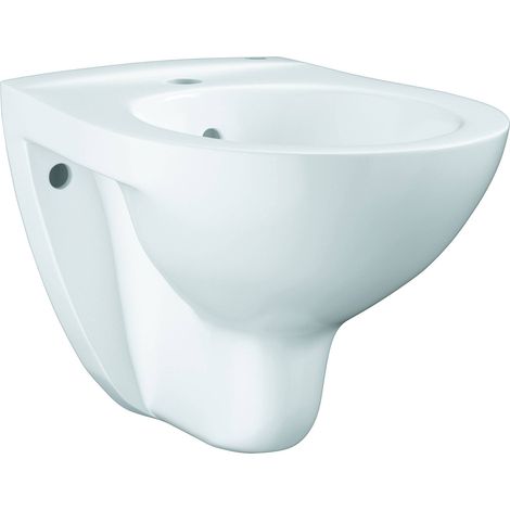 Grohe Bau Ceramic - Bidé suspendido con rebosadero, blanco alpino 39433000 (1/5)