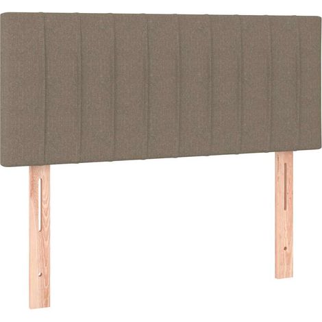 Maison Exclusive - Cabecero de tela gris taupe 80x5x78/88 cm (1/5)