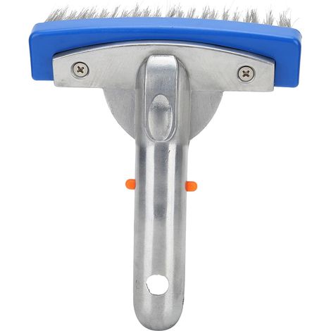 Brosse de Piscine en Acier Inoxydable de 5,5 Pouces pour Le Nettoyage des parois du Fond du Bassin de Spa (1/5)