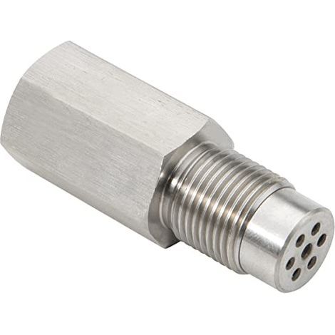 Extensión para sensor de oxígeno de automóvil M18x1.5, adaptador espaciador universal de acero inoxidable para sensor de oxígeno (1/5)