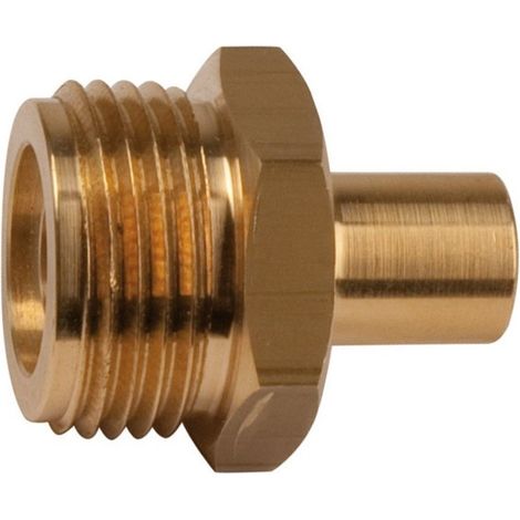 Raccord mâle bouteille - Diamètre14 mm (1/2)