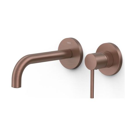 Mitigeur lavabo encastré bec 177 mm Volcanic - TRES 26230021VO (1/2)