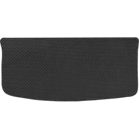 Tapis de coffre alvéolé en EVA noir pour Ford S-Max I Minivan (2006-2015). (1/5)