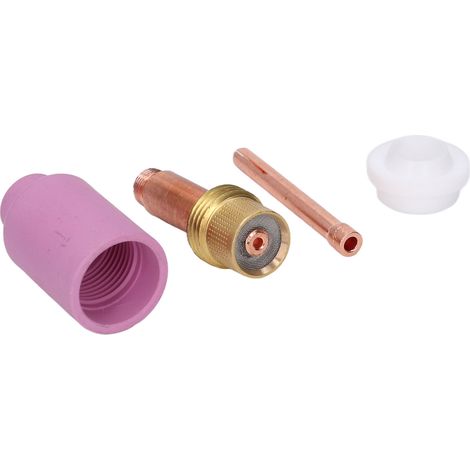 Kit de pièces pour soudage TIG : buse en céramique, électrode, pince de serrage, joint de soudage et connecteur pour WP17 18 26