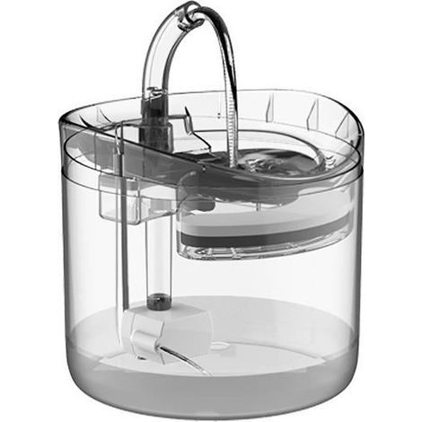 (wie abgebildet) Trinkbrunnen – Intelligenter Spender – 1,8 l – Leise – Für Katzen und Hunde – Für den Innenbereich (1/4)