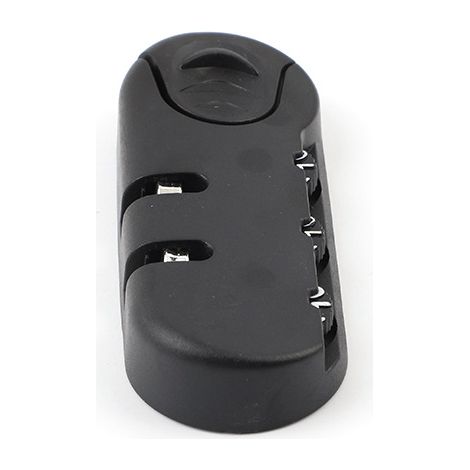 Serrure à Combinaison à 3 Chiffres, serrures à Bagages de Voyage polyvalentes, Serrure à Combinaison 3 Chiffres, Serrure à Code de Bagage, serrures Fixes pour Valise à Fermeture éclair (1/4)