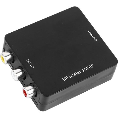 Convertisseur AV vers HDMI 1080P, Adaptateur RCA Composite pour TV et Lecteurs DVD