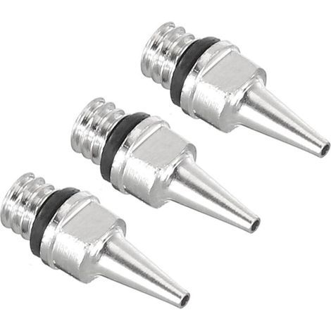 Buses d'aérographe en cuivre de 0,3 mm (3 pièces seulement) - Pièces de rechange et accessoires pour buses d'aérographe - Projets de loisirs créatifs (1/4)