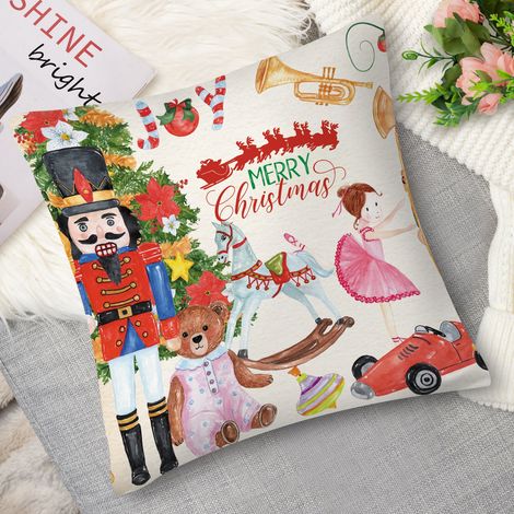 Housse de coussin Noël féérique (1/5)