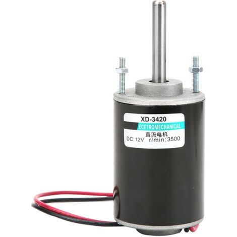 DEESSE SHOP-Moteur électrique à courant continu à aimant permanent 30 W CW/CCW haute vitesse (12 V 3500 tr/min) (1/5)